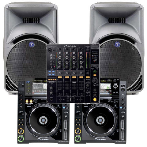 The Pioneer DJ Pack & Stereo PA